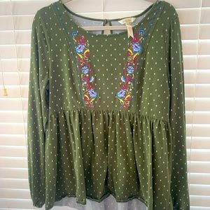 Matilda Jane Forest Green top